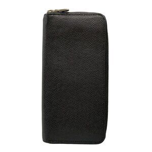 LOUIS VUITTON Zippy Wallet Vertical M30510 Rubber Marine Taiga CA4189